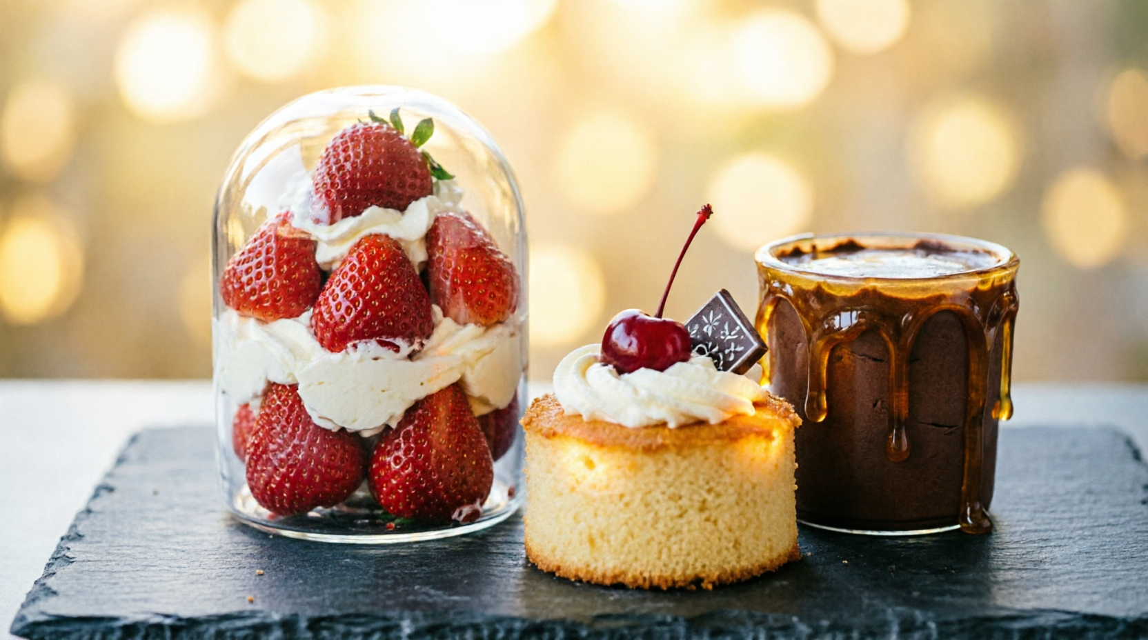 Postres exclusivos y ponqué de cumpleaños Gussati
